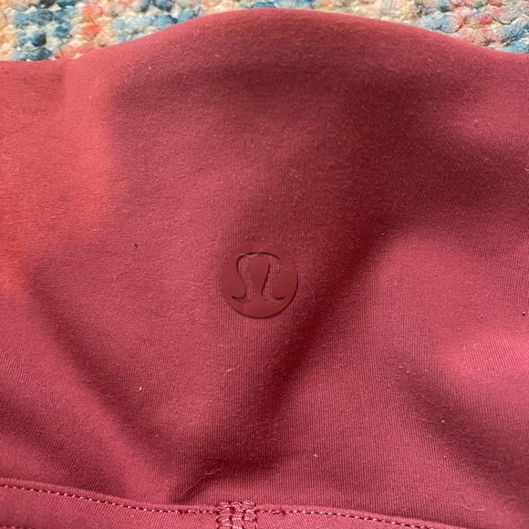 Lululemon HR 25” wundertrain leggings - Picture 1 of 3